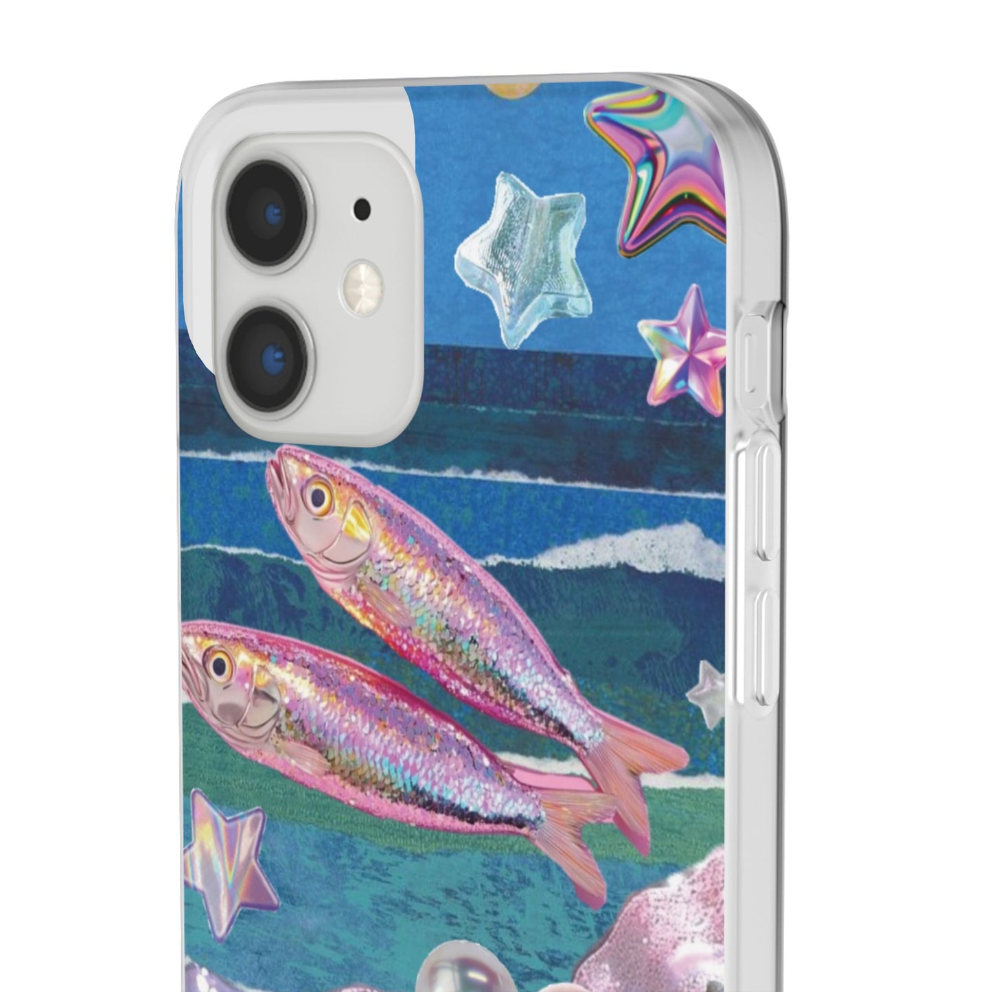 Iridescent Seashell Phone Case | Mermaidcore Ocean Aesthetic Case