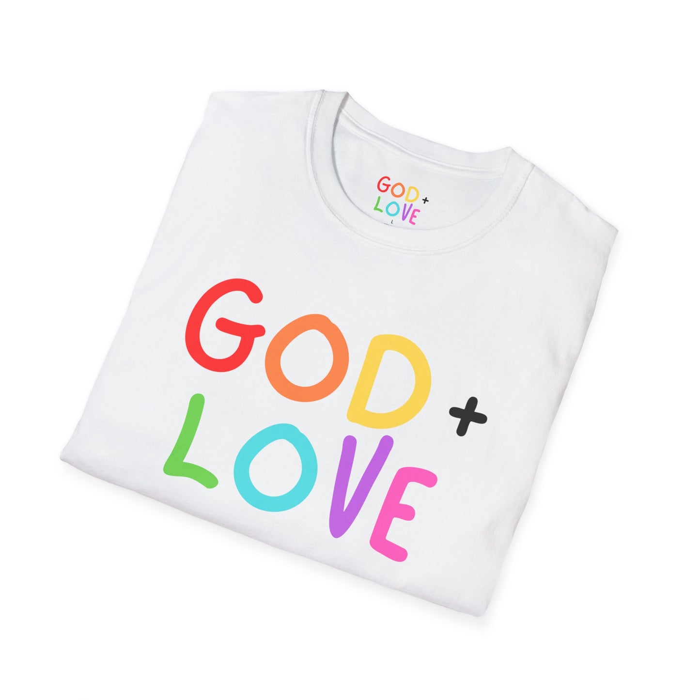 God + Love Color Statement Tee – Adult