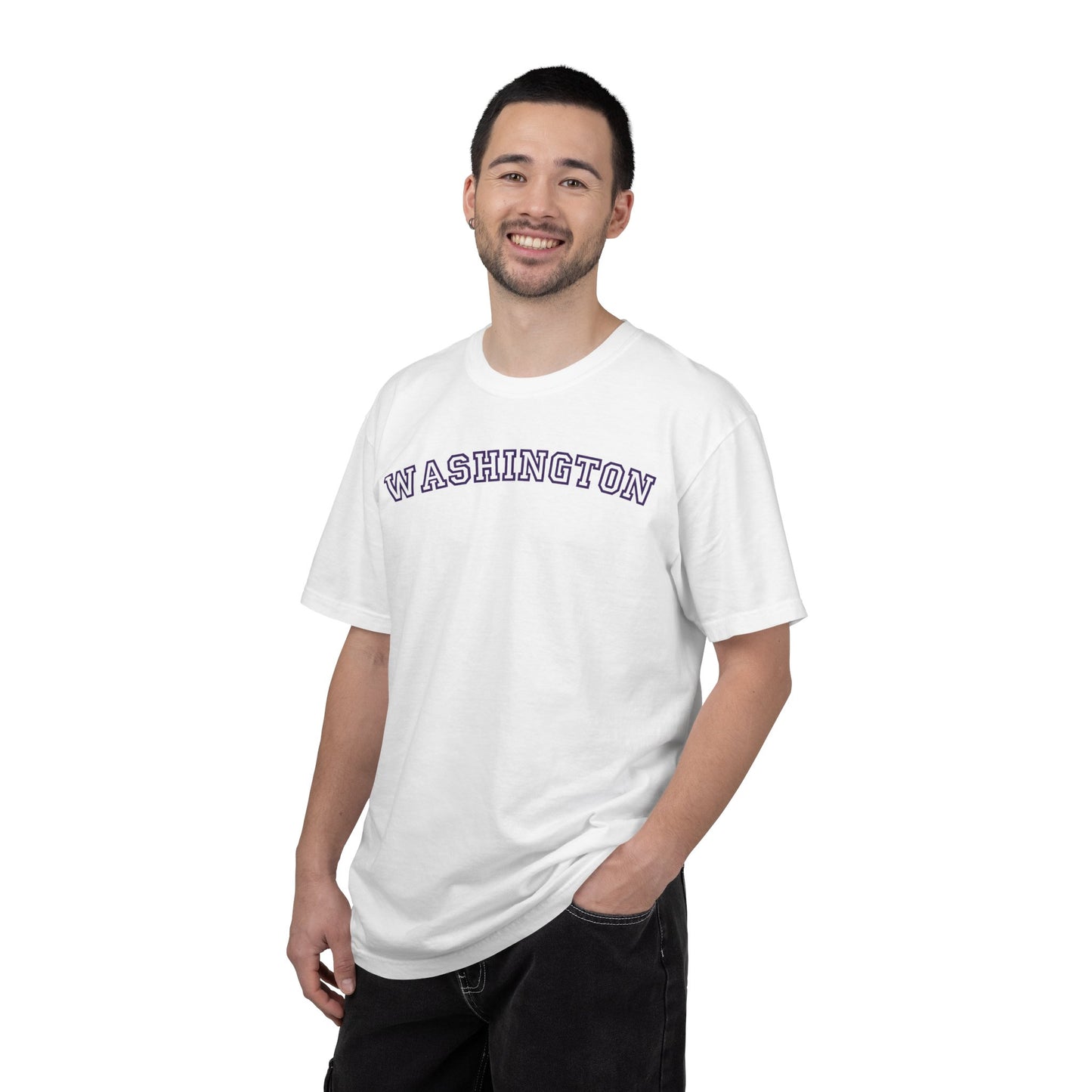 Washington Varsity Graphic Tee | Retro Washington Shirt | Trendy Pacific Northwest Tee | College Style State Shirt