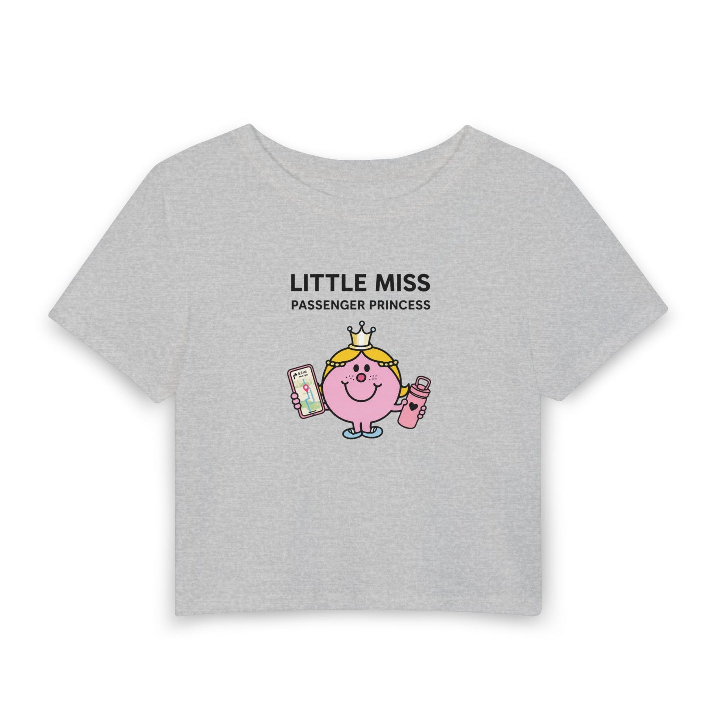 Little Miss Passenger Princess Baby Tee | Cute Coquette Graphic Tee