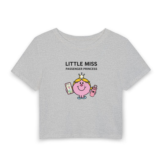 Little Miss Passenger Princess Baby Tee | Cute Coquette Graphic Tee