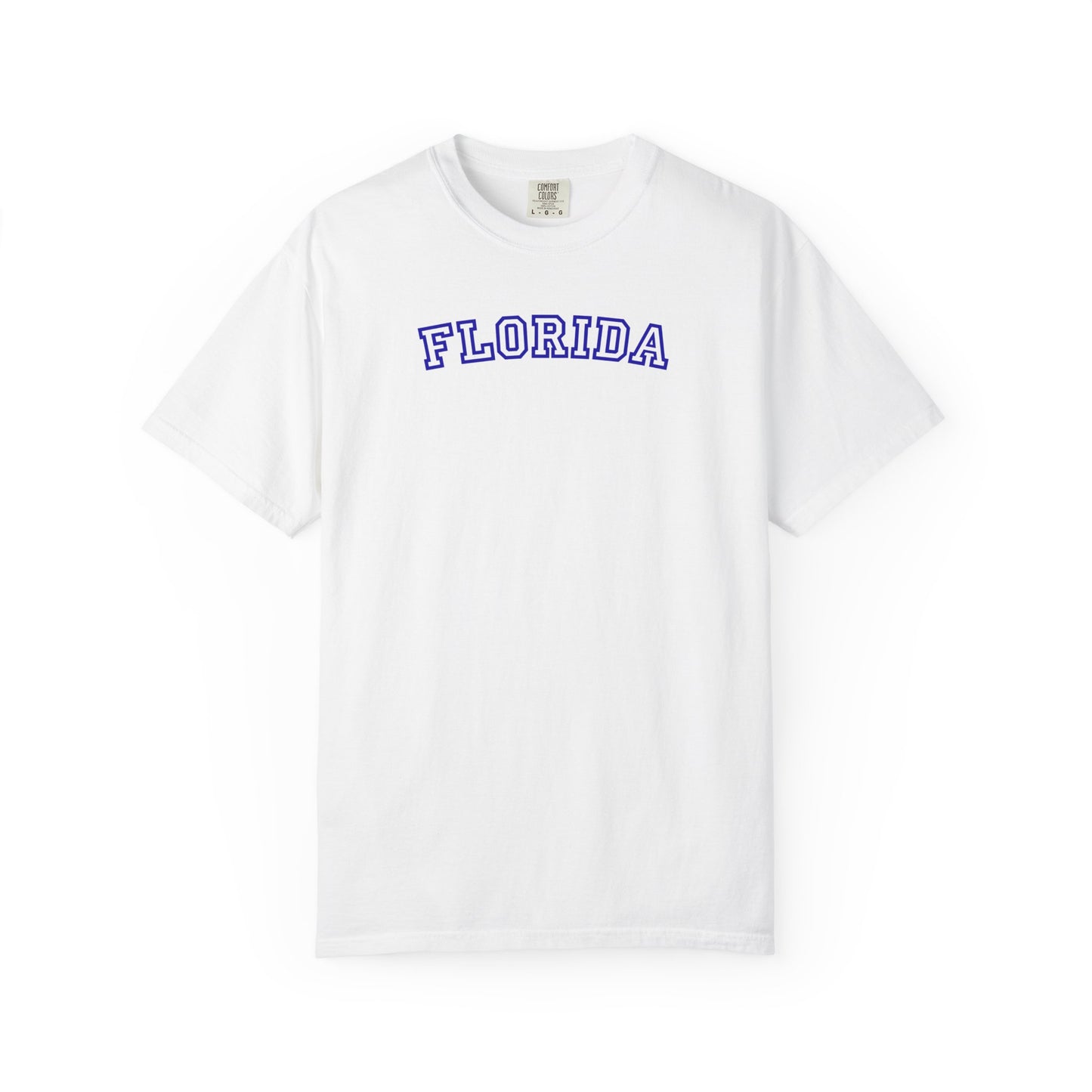 Florida Varsity Graphic Tee | Retro Florida Shirt | Trendy Beach Aesthetic Tee | College Style State Shirt