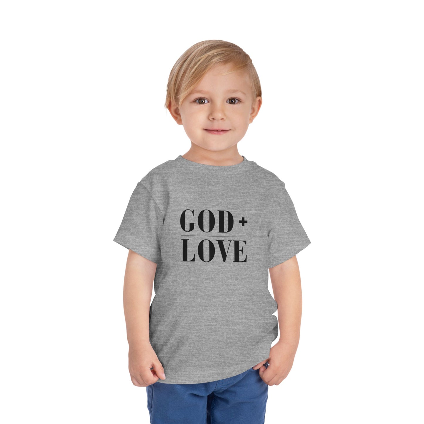 God + Love Statement Tee – Toddler