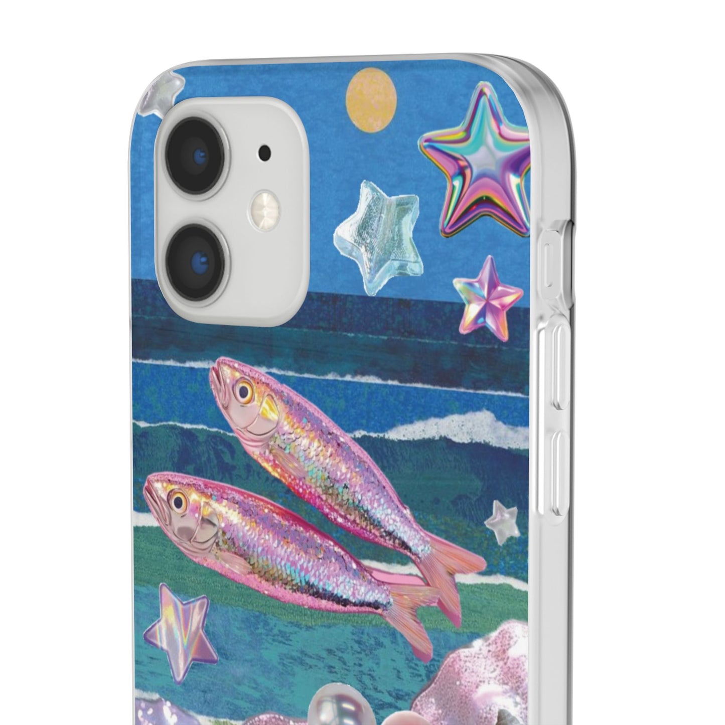 Iridescent Seashell Phone Case | Mermaidcore Ocean Aesthetic Case