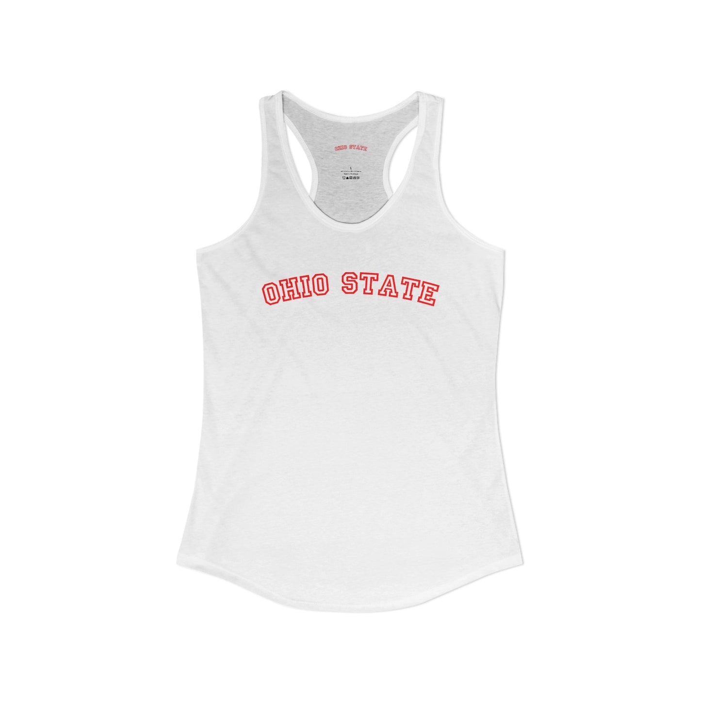 Ohio State Varsity Tank | Retro College Style Shirt | Trendy Game Day Graphic Tee | Ohio Football Aesthetic Shirt