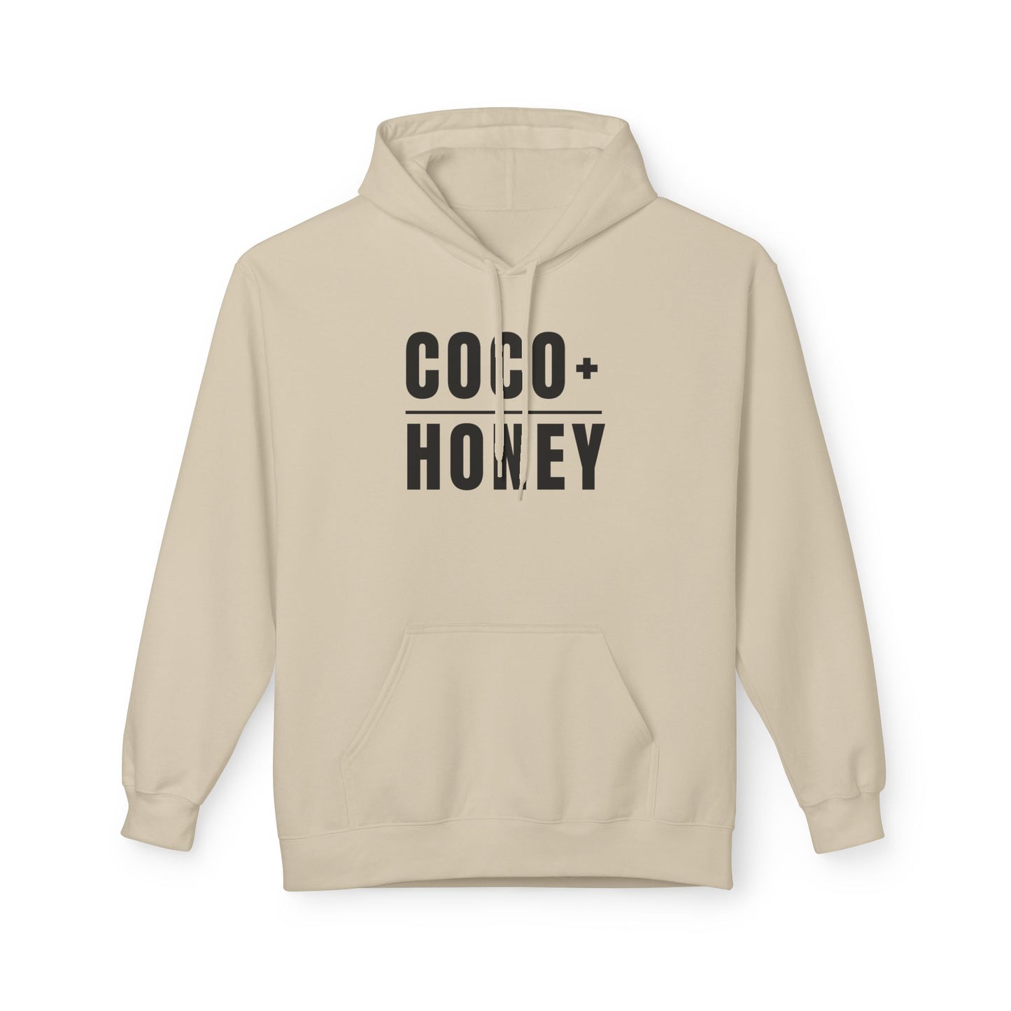COCO + HONEY Signature Hoodie | Everyday It Girl Graphic Hoodie-Black
