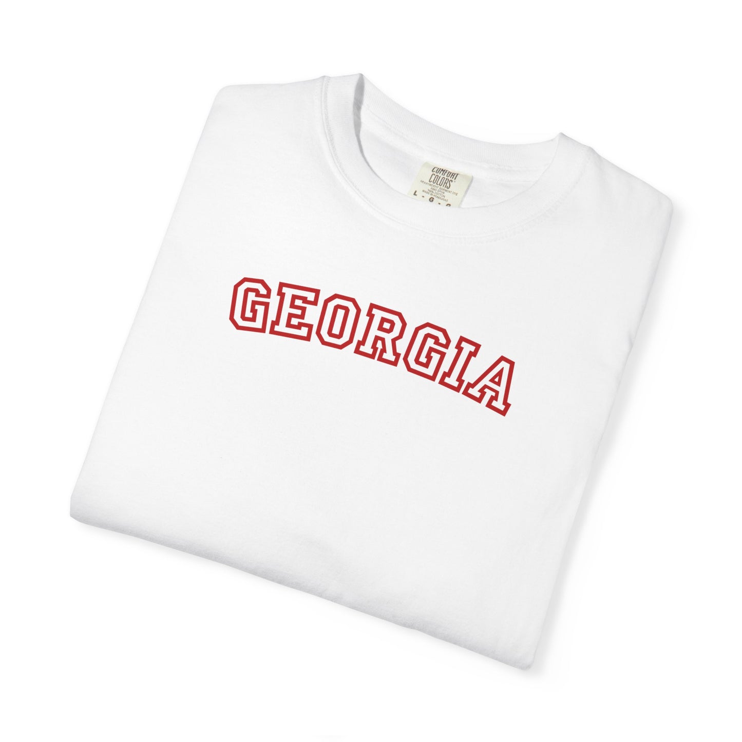 Georgia Varsity Graphic Tee | Retro Georgia Shirt | Southern Aesthetic Tee | Trendy College Style Shirt
