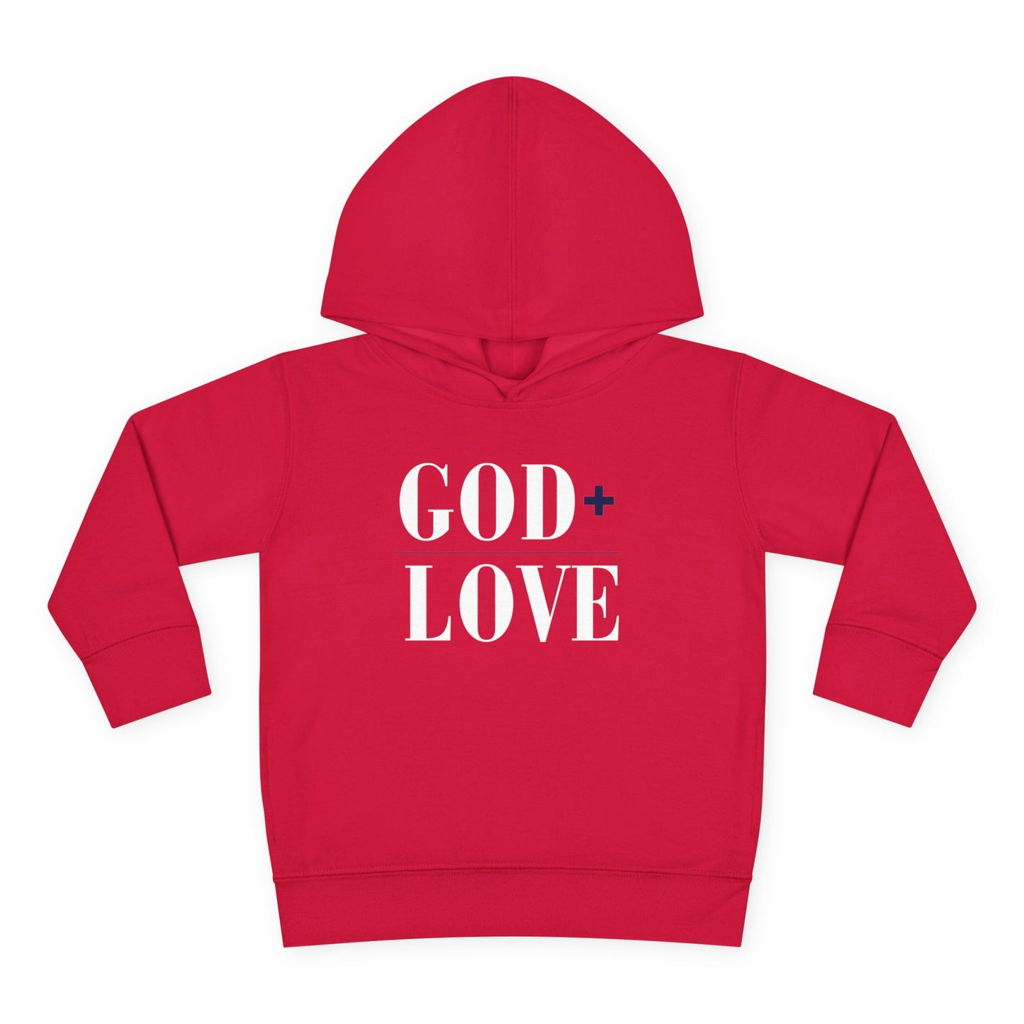 USA God Bless Love Statement Hoodie – Toddler