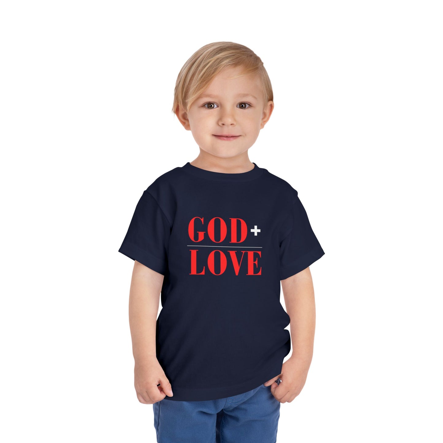 USA God Bless Love Statement Tee – TODDLER