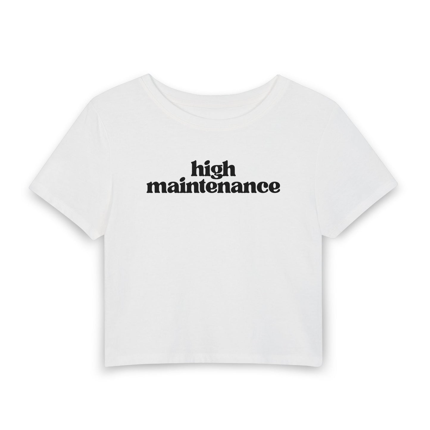 High Maintenance Baby Tee | Pretty Privilege Statement Shirt