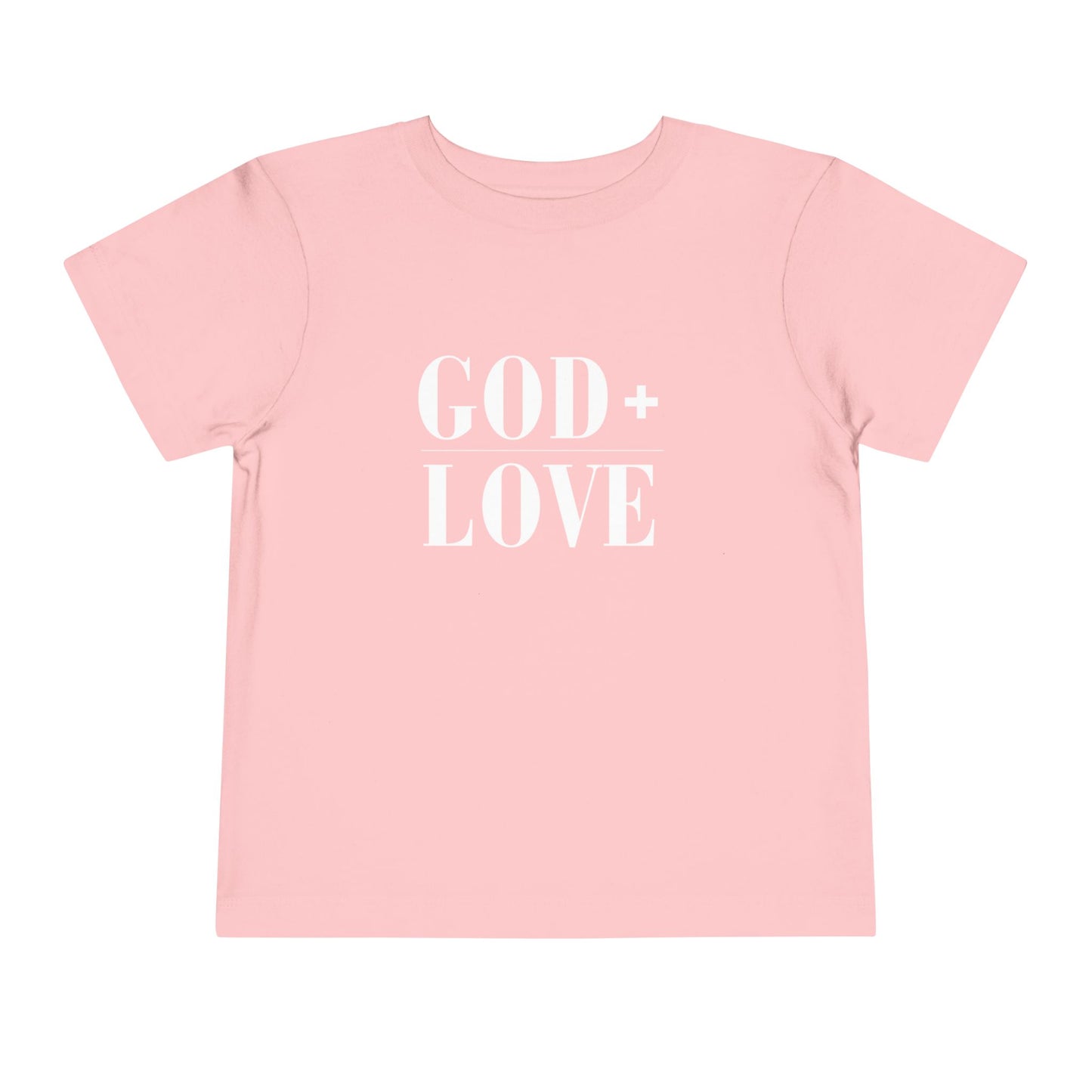 God + Love Statement Tee – Toddler