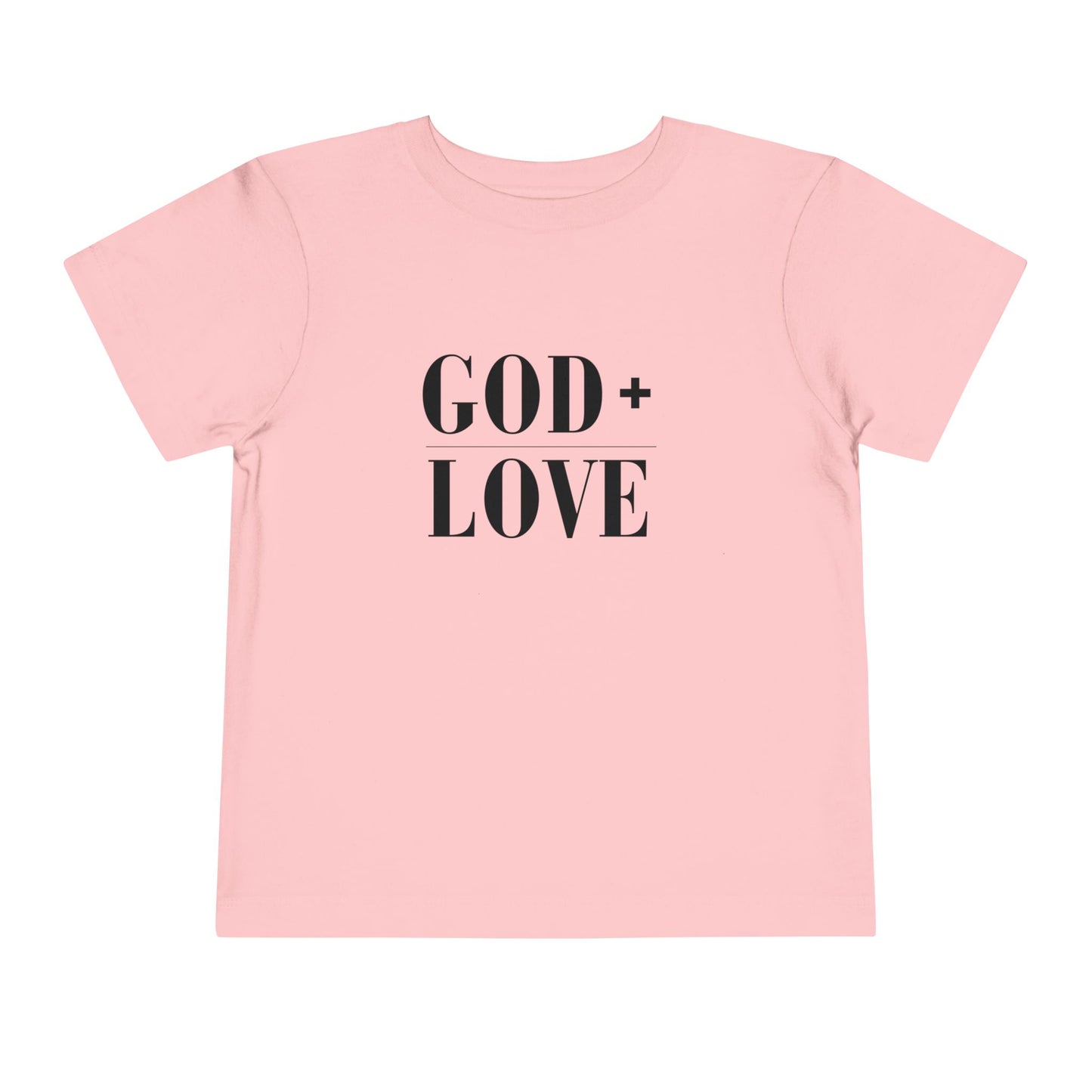 God + Love Statement Tee – Toddler