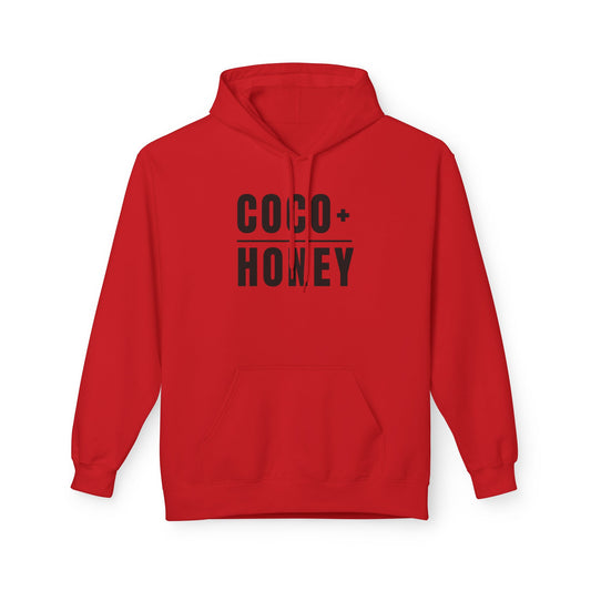 COCO + HONEY Signature Hoodie | Everyday It Girl Graphic Hoodie-Black