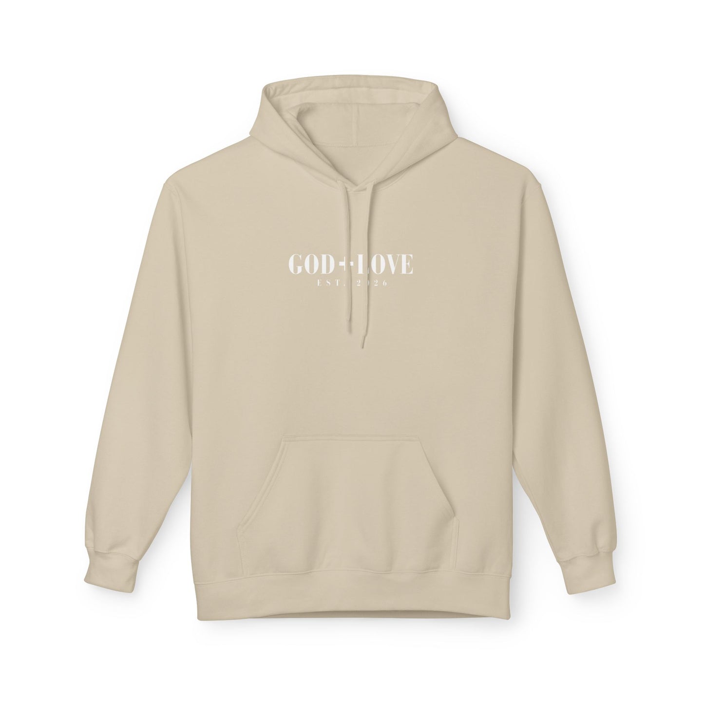God + Love Soft Statement Faith Hoodie