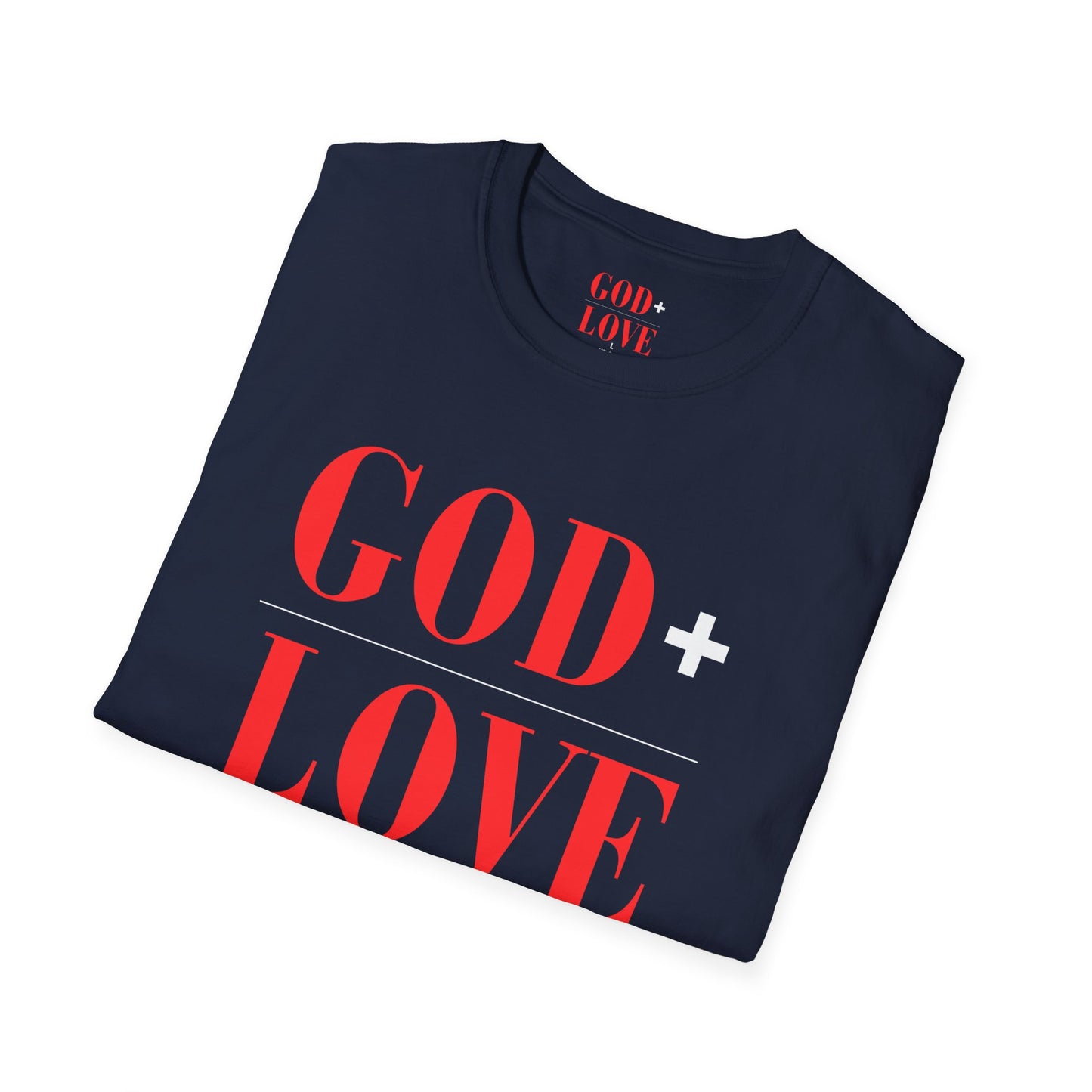 USA God Bless Love Statement Tee – ADULT