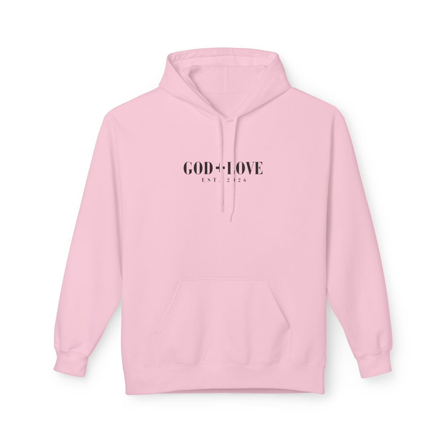 God + Love Soft Statement Faith Hoodie