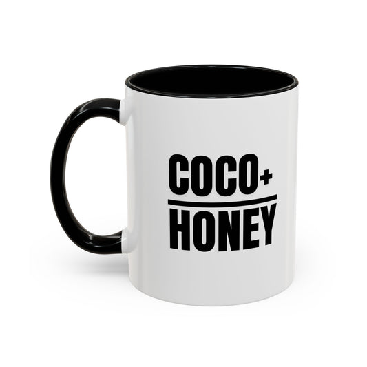 Coco Honey Accent Coffee Mug — Branded Ceramic 11/15oz