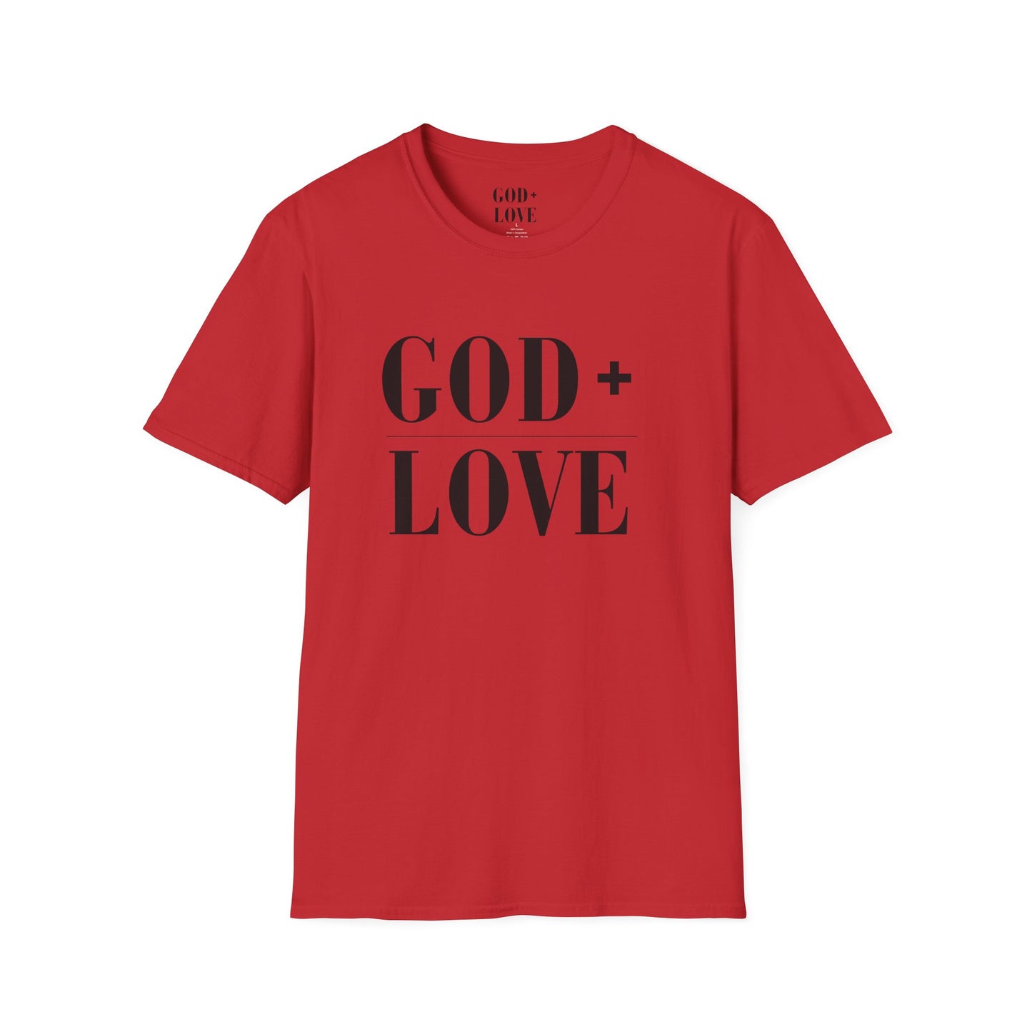 God + Love Statement T-Shirt - Adult