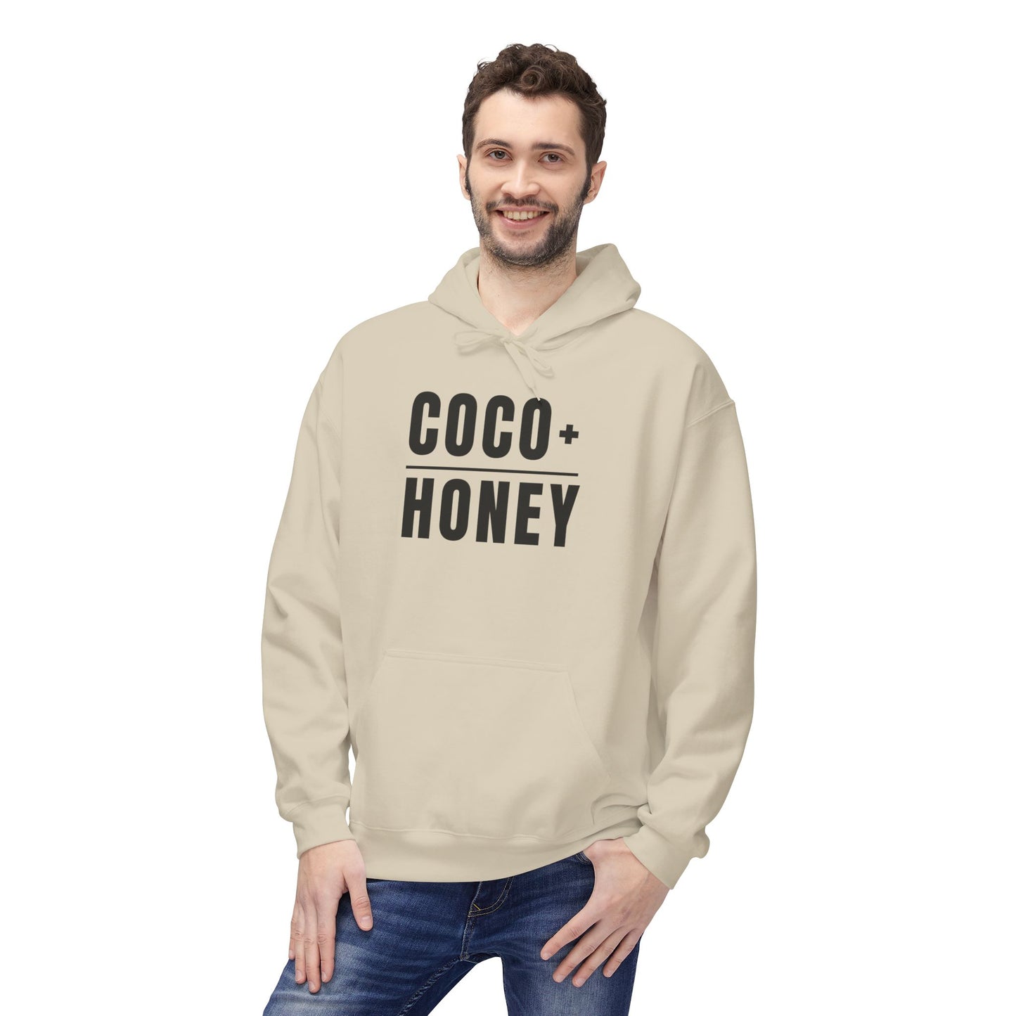 COCO + HONEY Signature Hoodie | Everyday It Girl Graphic Hoodie-Black