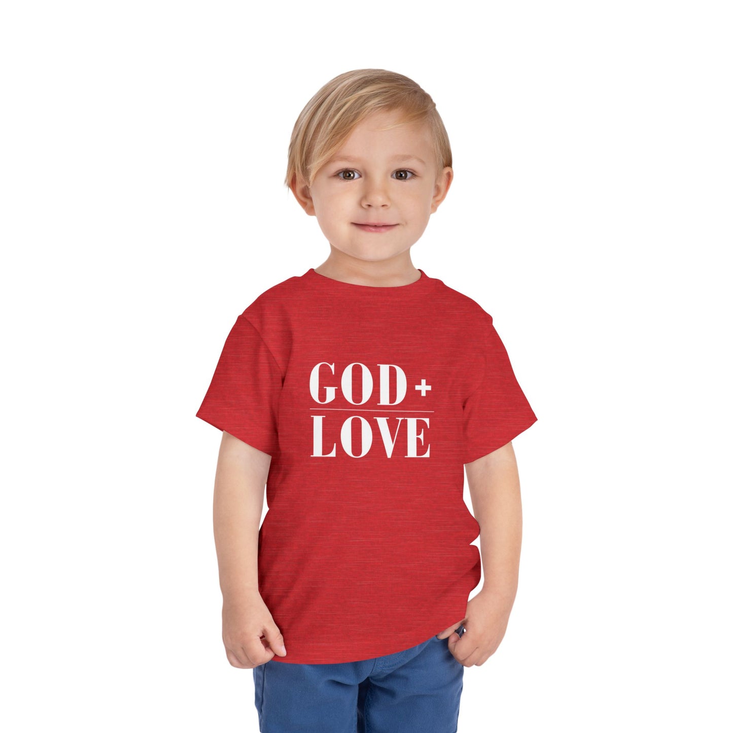 God + Love Statement Tee – Toddler