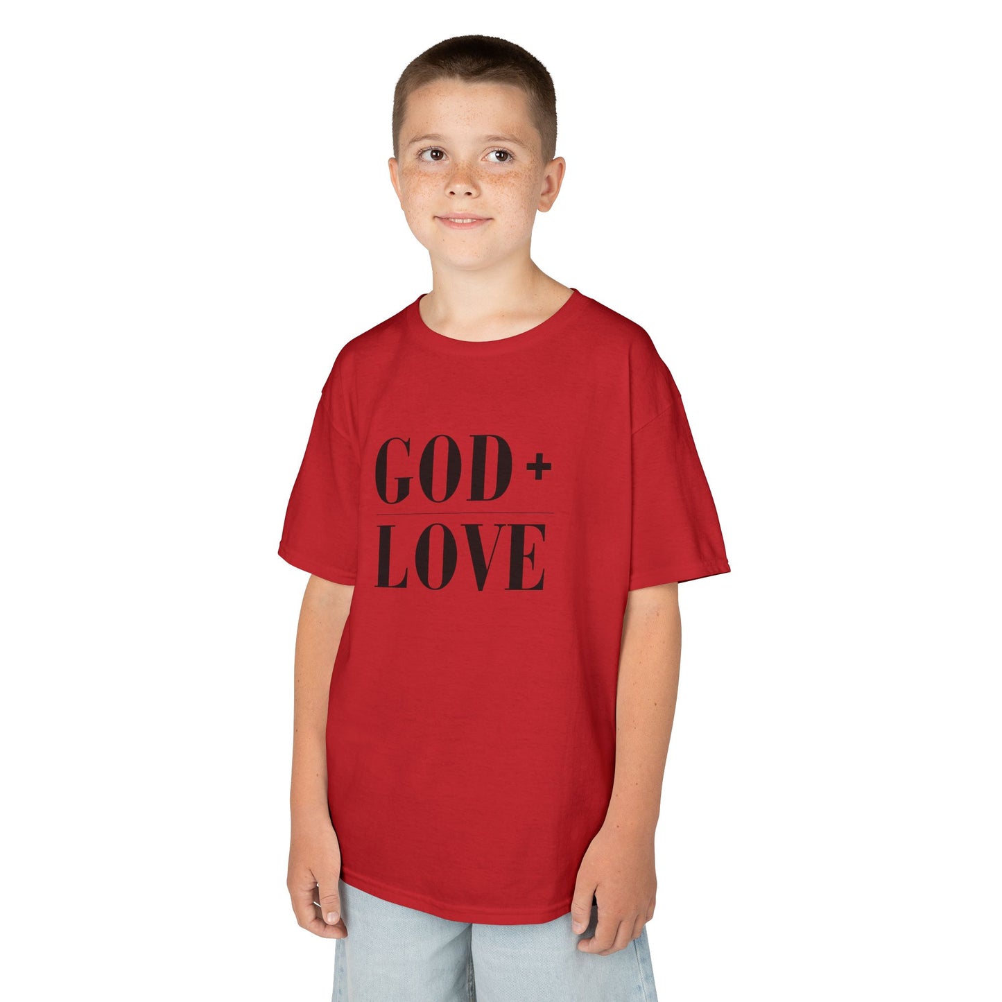 God + Love Statement Tee – Youth