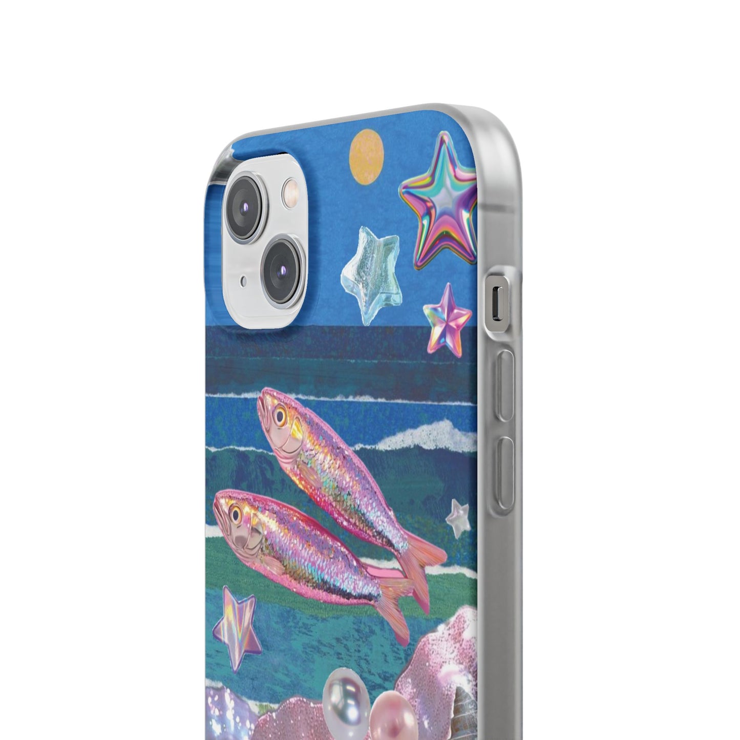 Iridescent Seashell Phone Case | Mermaidcore Ocean Aesthetic Case