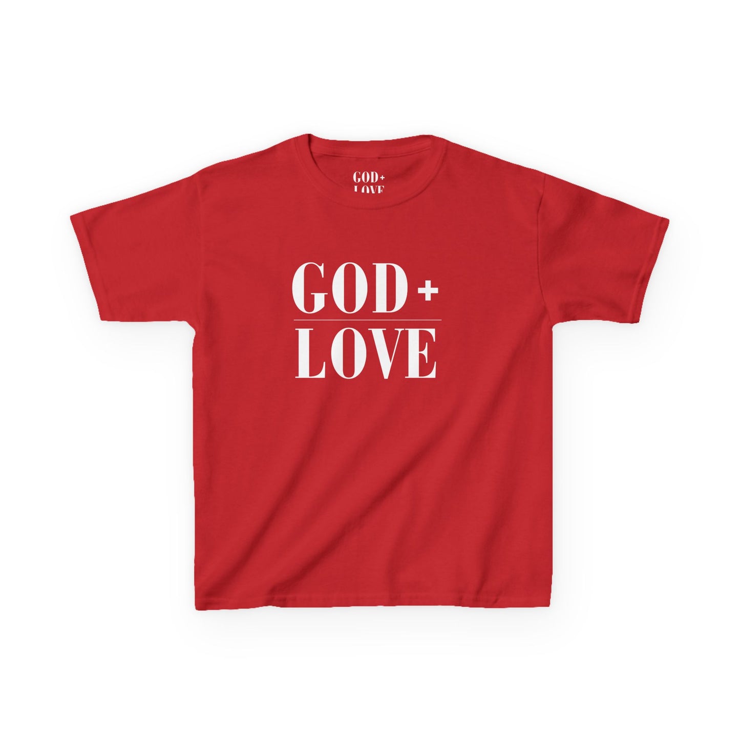 God + Love Statement Tee – Youth
