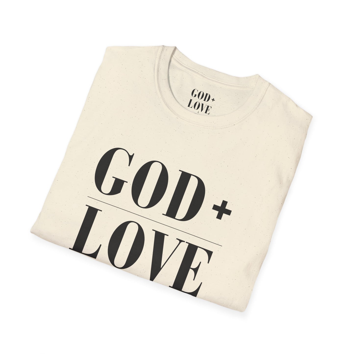God + Love Statement T-Shirt - Adult