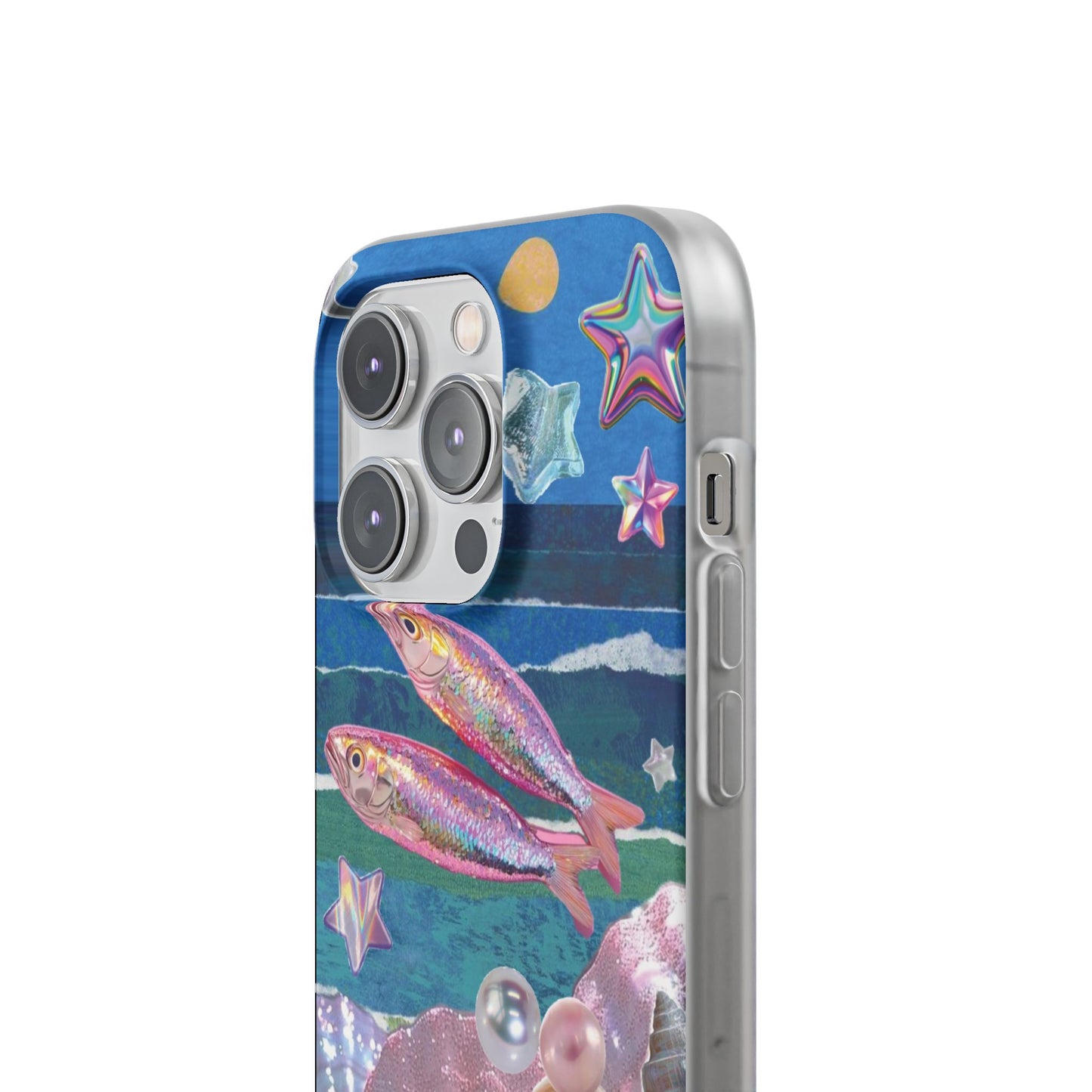 Iridescent Seashell Phone Case | Mermaidcore Ocean Aesthetic Case