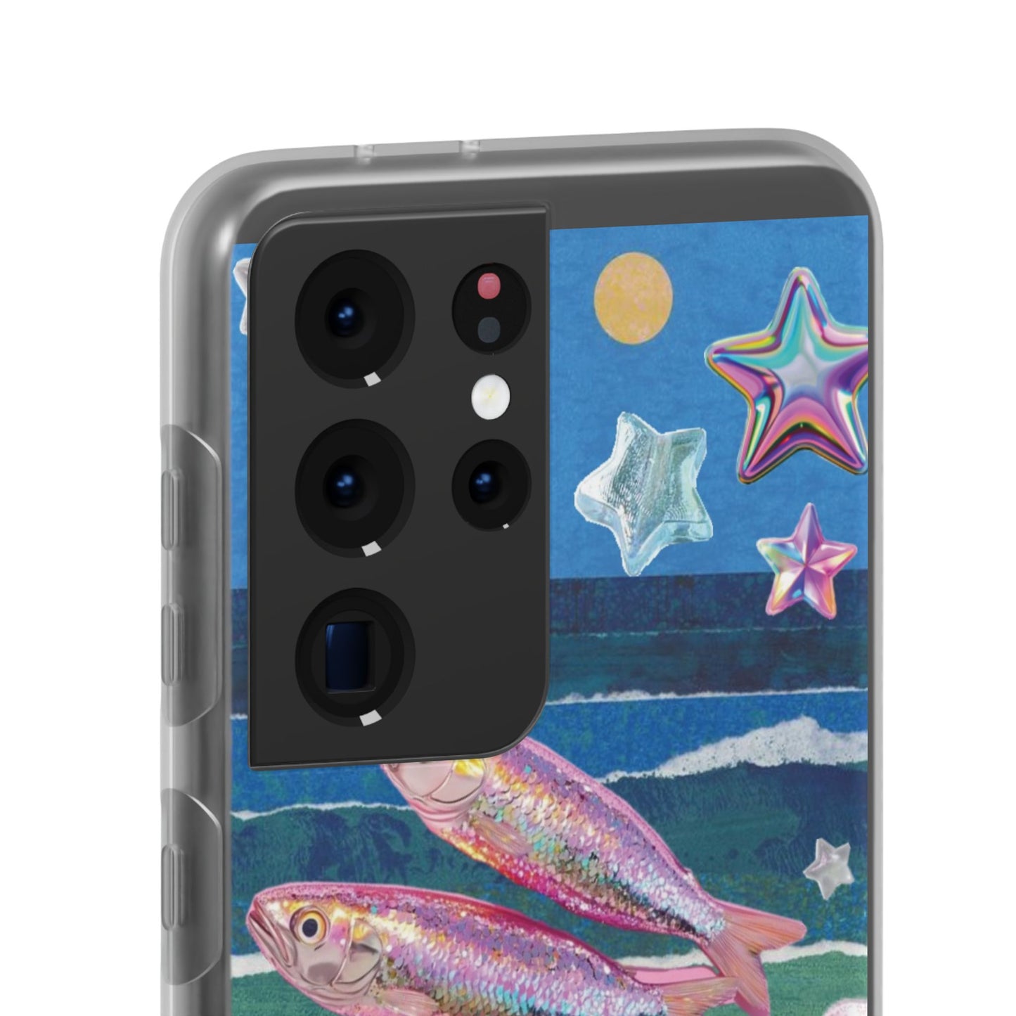 Iridescent Seashell Phone Case | Mermaidcore Ocean Aesthetic Case