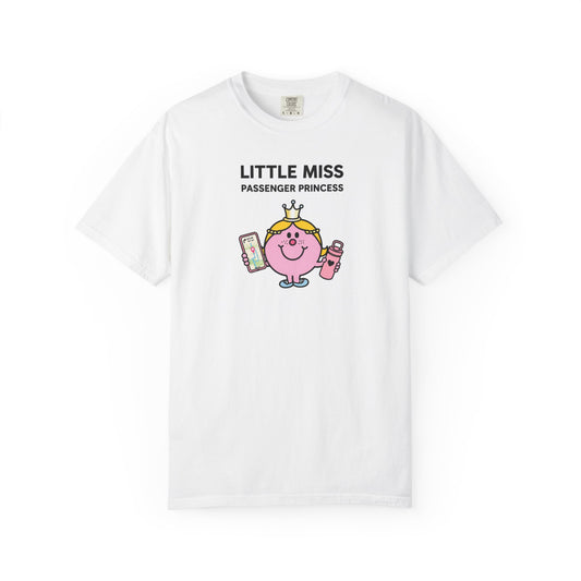 Little Miss Passenger Princess Shirt | Funny Girly Graphic Tee | Cute Y2K Coquette T-Shirt