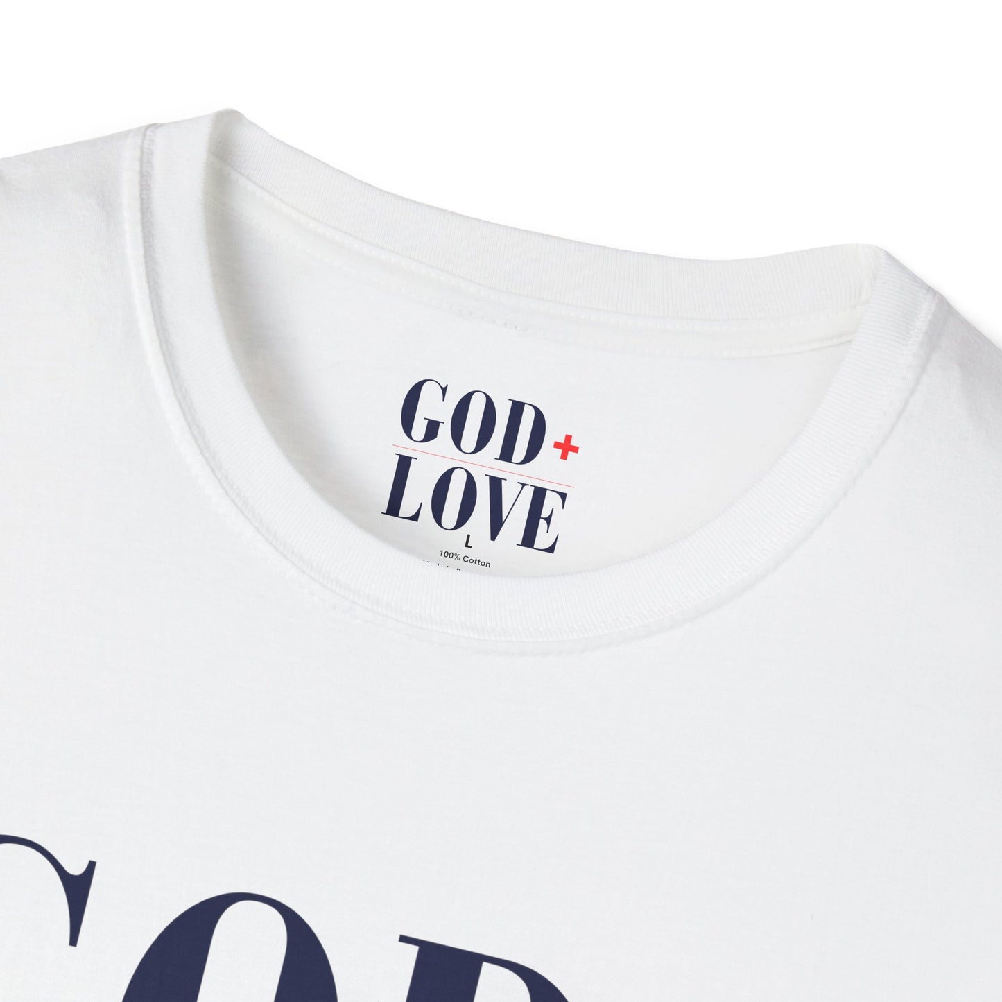 USA God Bless Love Statement Tee – ADULT