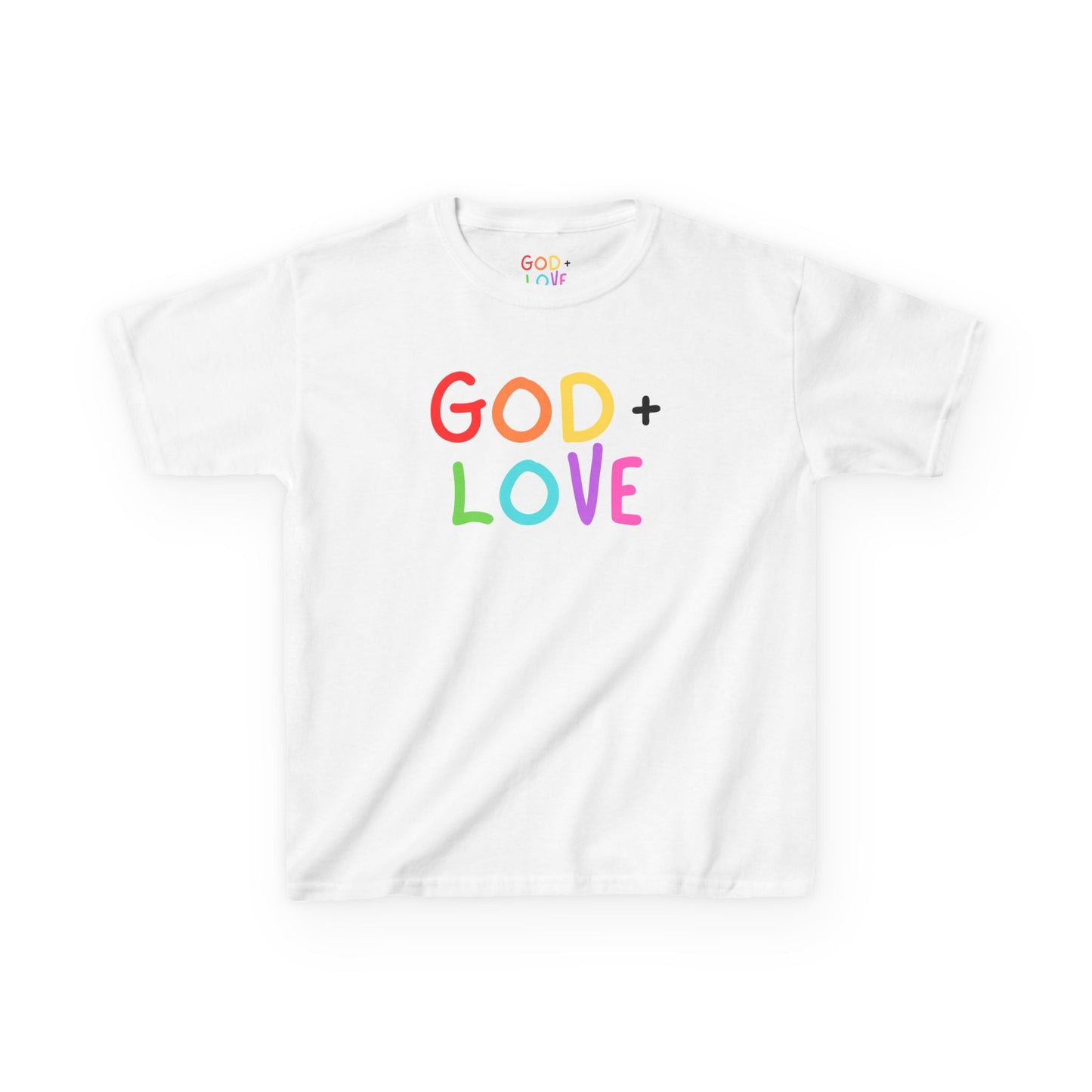 God + Love Color Statement Tee – Youth