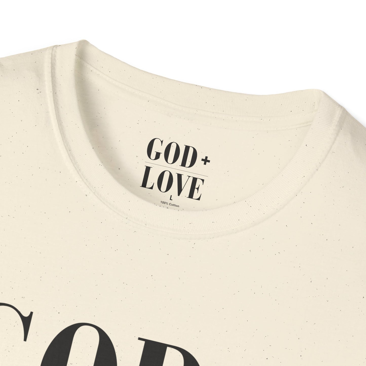 God + Love Statement T-Shirt - Adult