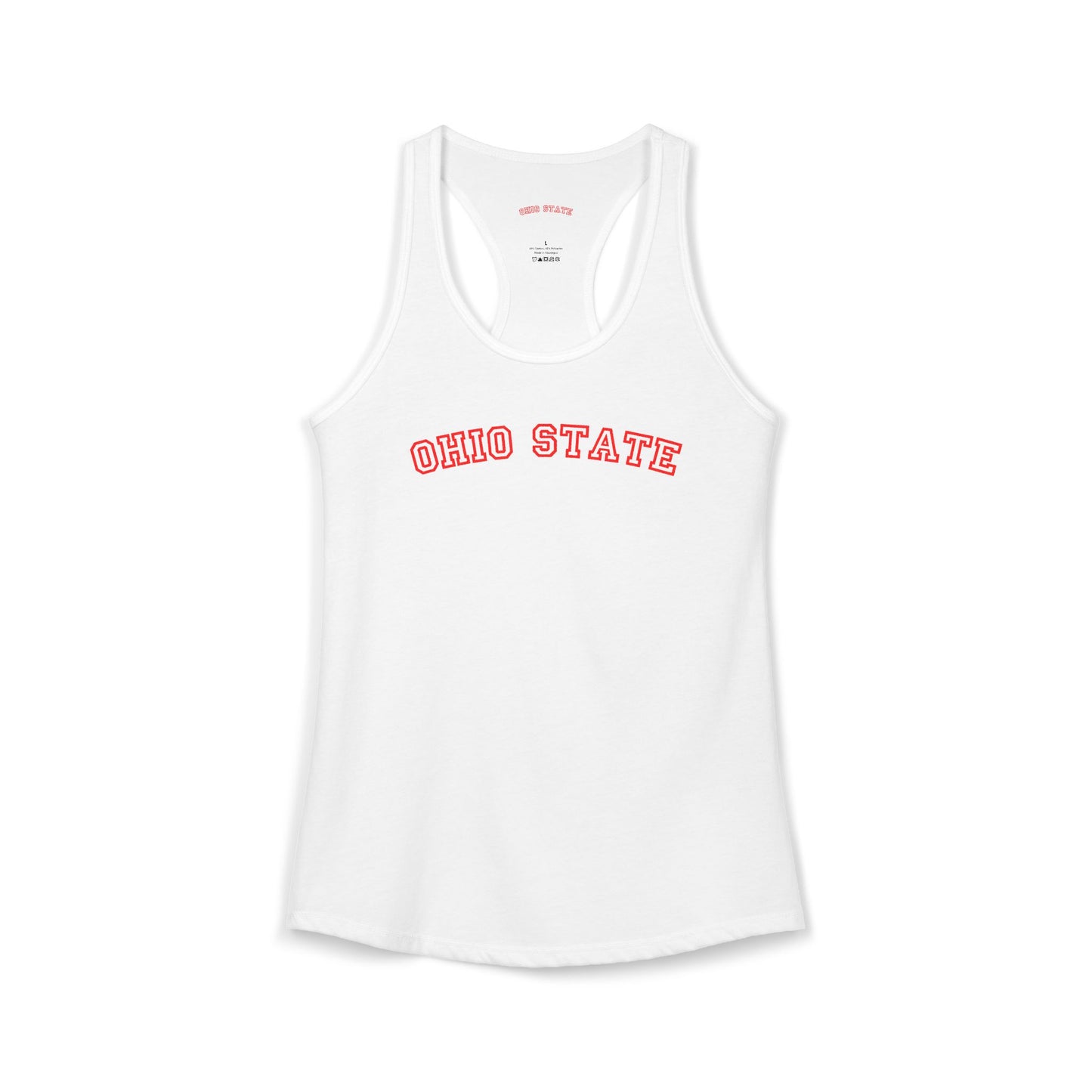 Ohio State Varsity Tank | Retro College Style Shirt | Trendy Game Day Graphic Tee | Ohio Football Aesthetic Shirt