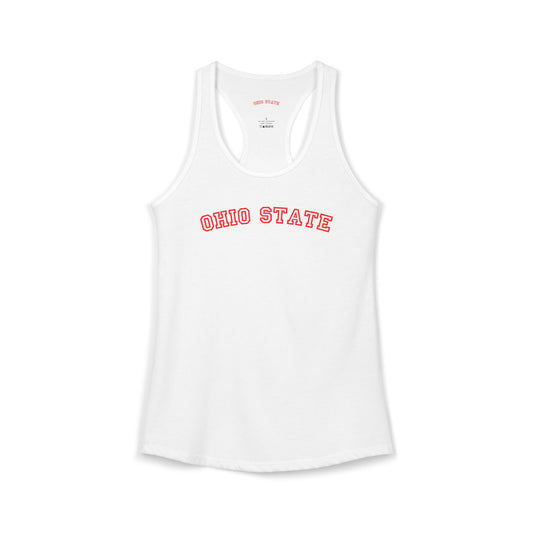 Ohio State Varsity Tank | Retro College Style Shirt | Trendy Game Day Graphic Tee | Ohio Football Aesthetic Shirt