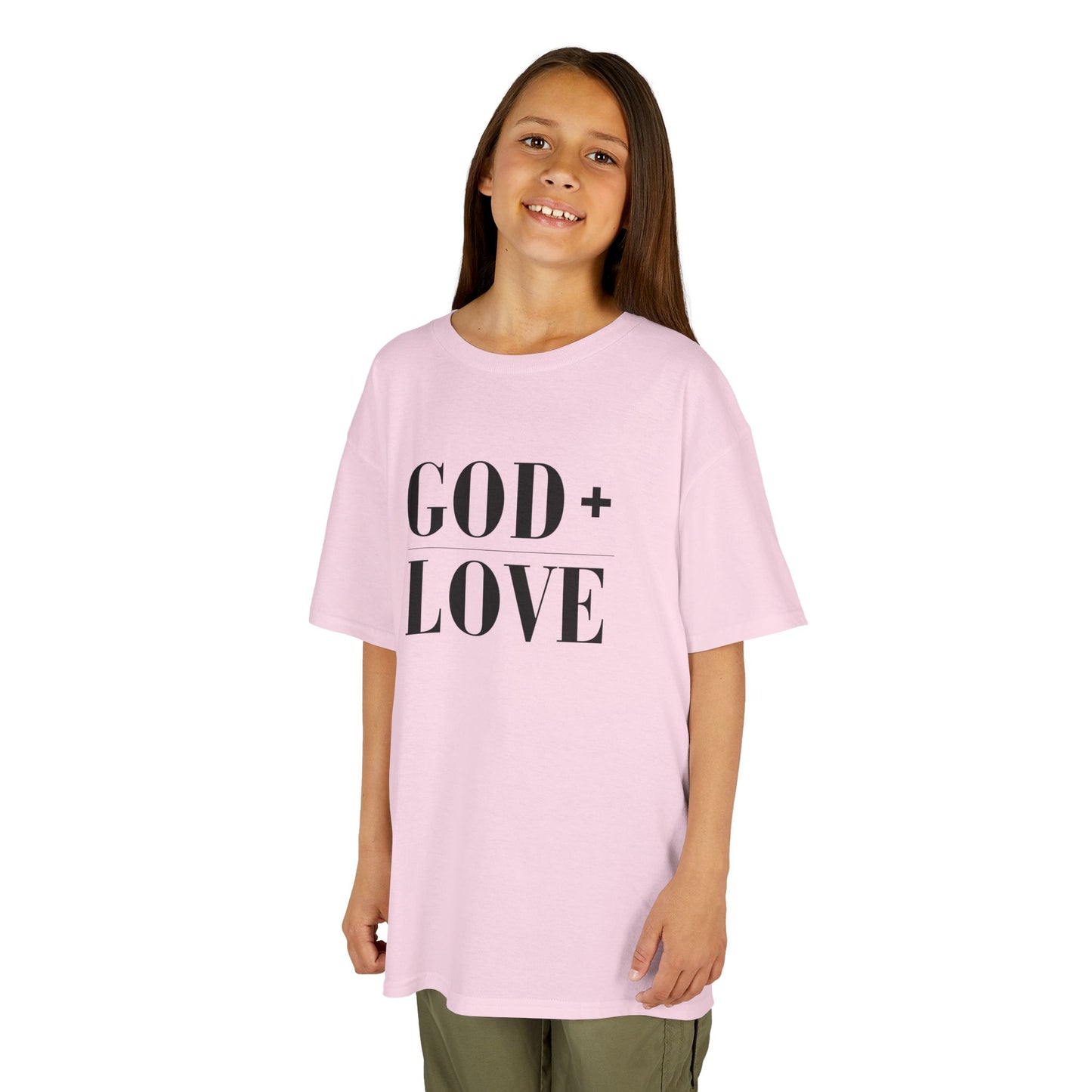God + Love Statement Tee – Youth