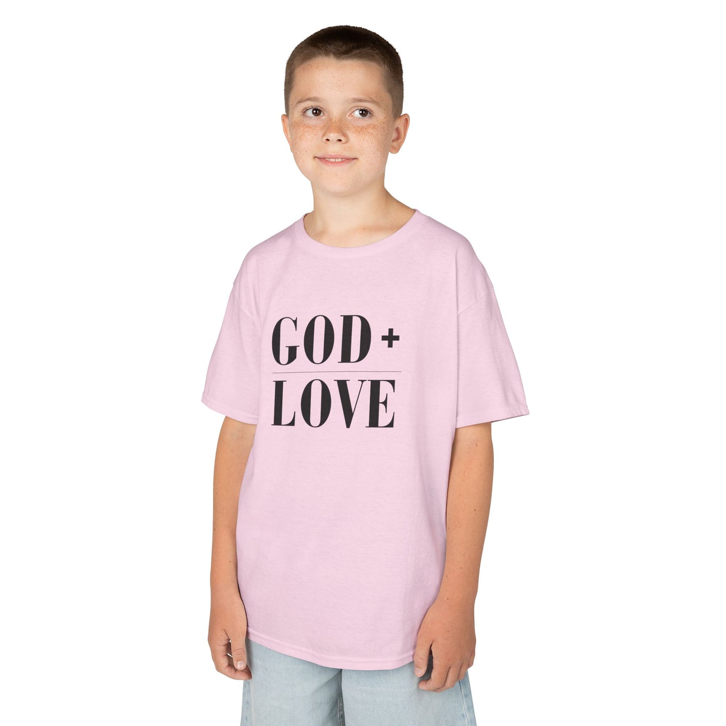 God + Love Statement Tee – Youth
