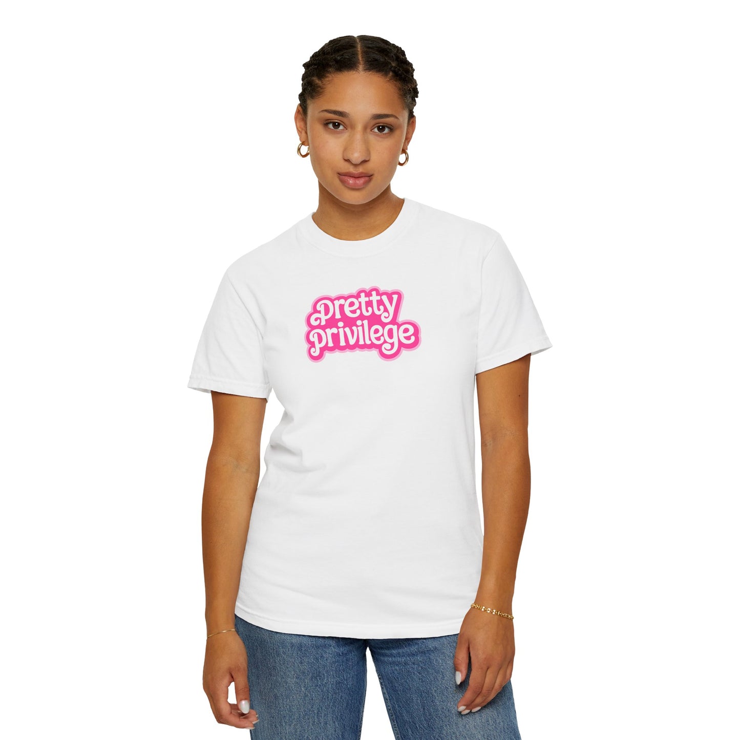 Pretty Privilege Shirt | Pink Girly Graphic Tee | Coquette Y2K Aesthetic T-Shirt