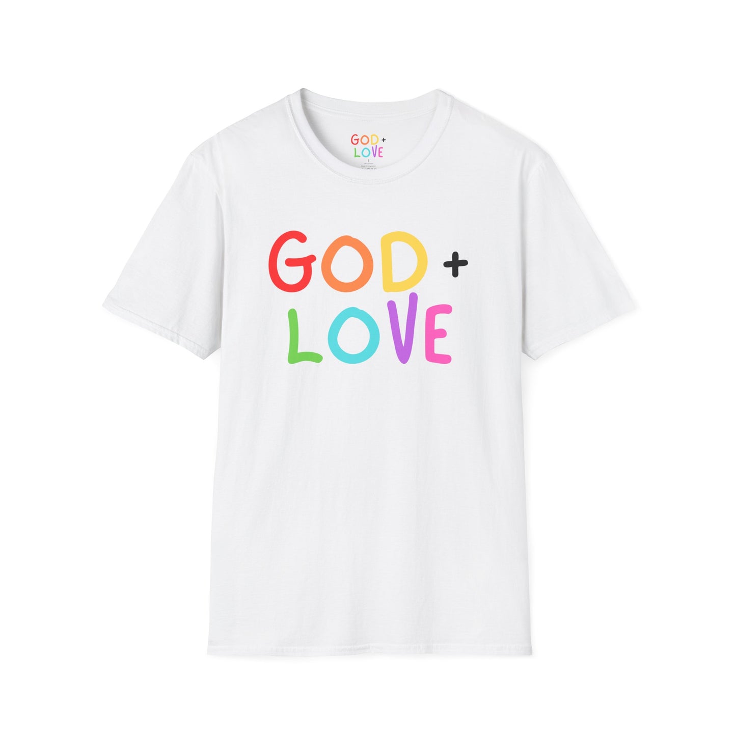 God + Love Color Statement Tee – Adult