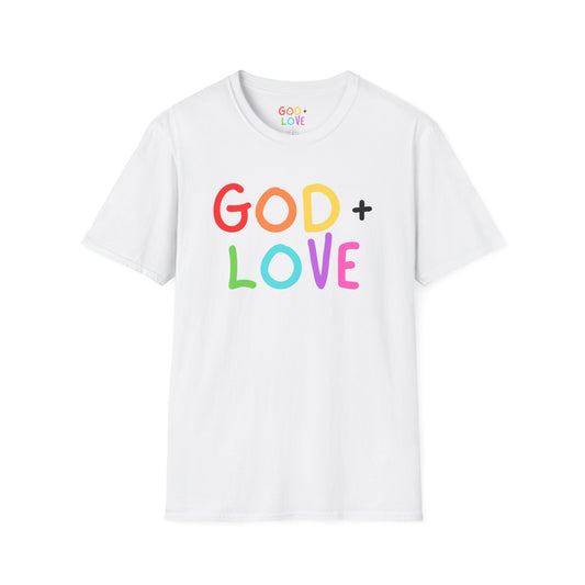 God + Love Color Statement Tee – Adult