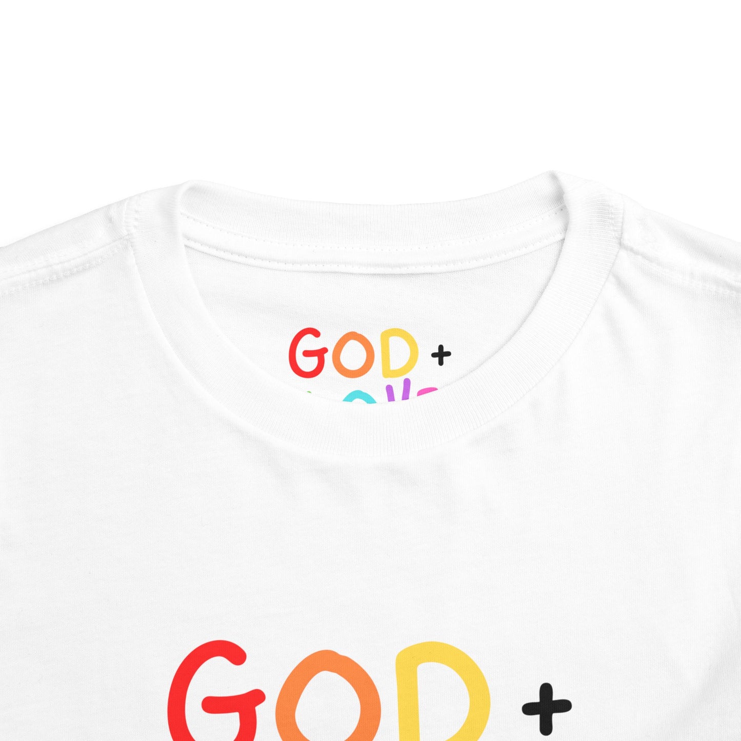 God + Love Color Statement Tee – Toddler