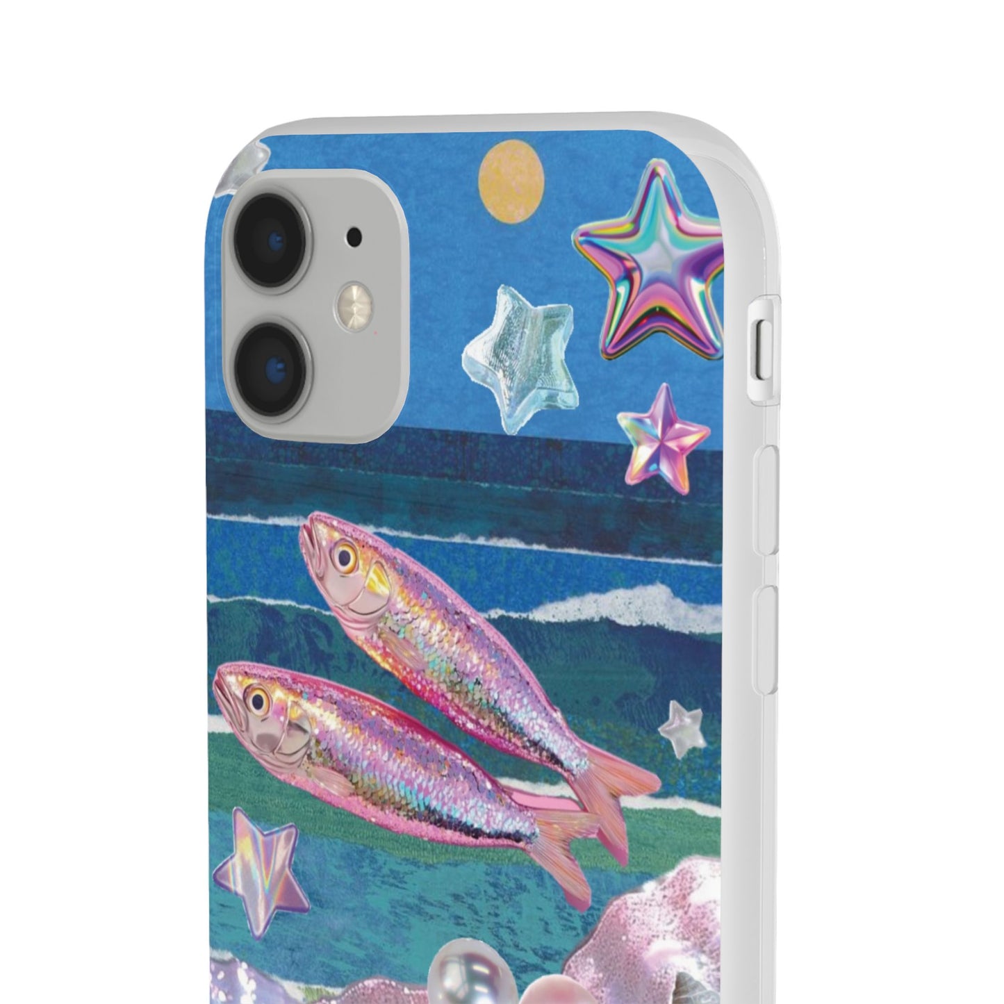 Iridescent Seashell Phone Case | Mermaidcore Ocean Aesthetic Case