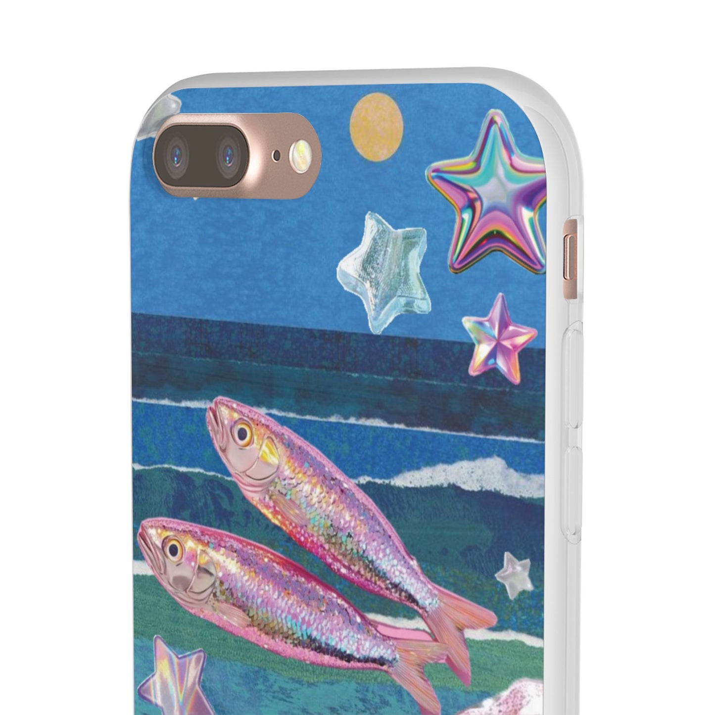 Iridescent Seashell Phone Case | Mermaidcore Ocean Aesthetic Case
