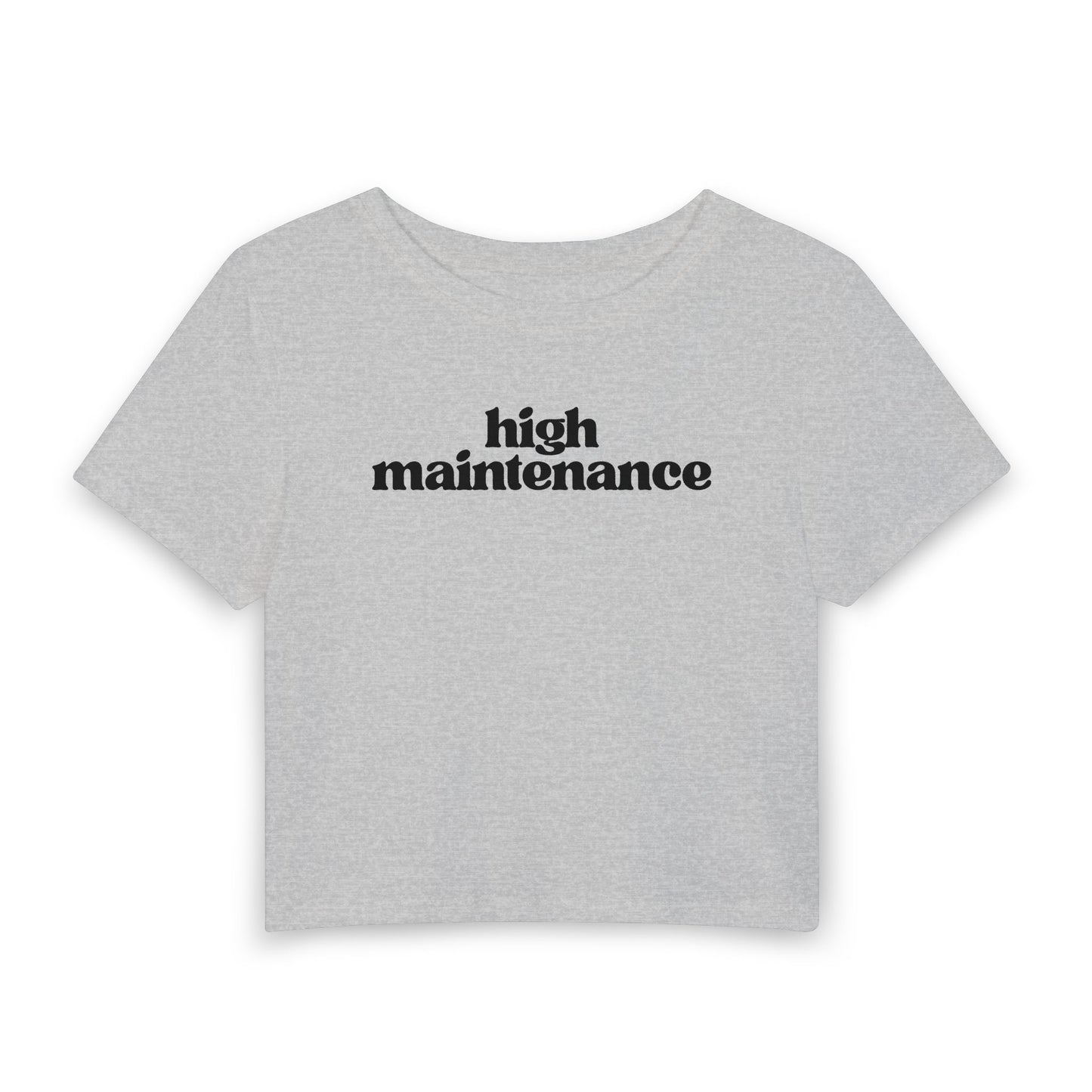 High Maintenance Baby Tee | Pretty Privilege Statement Shirt