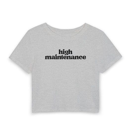 High Maintenance Baby Tee | Pretty Privilege Statement Shirt