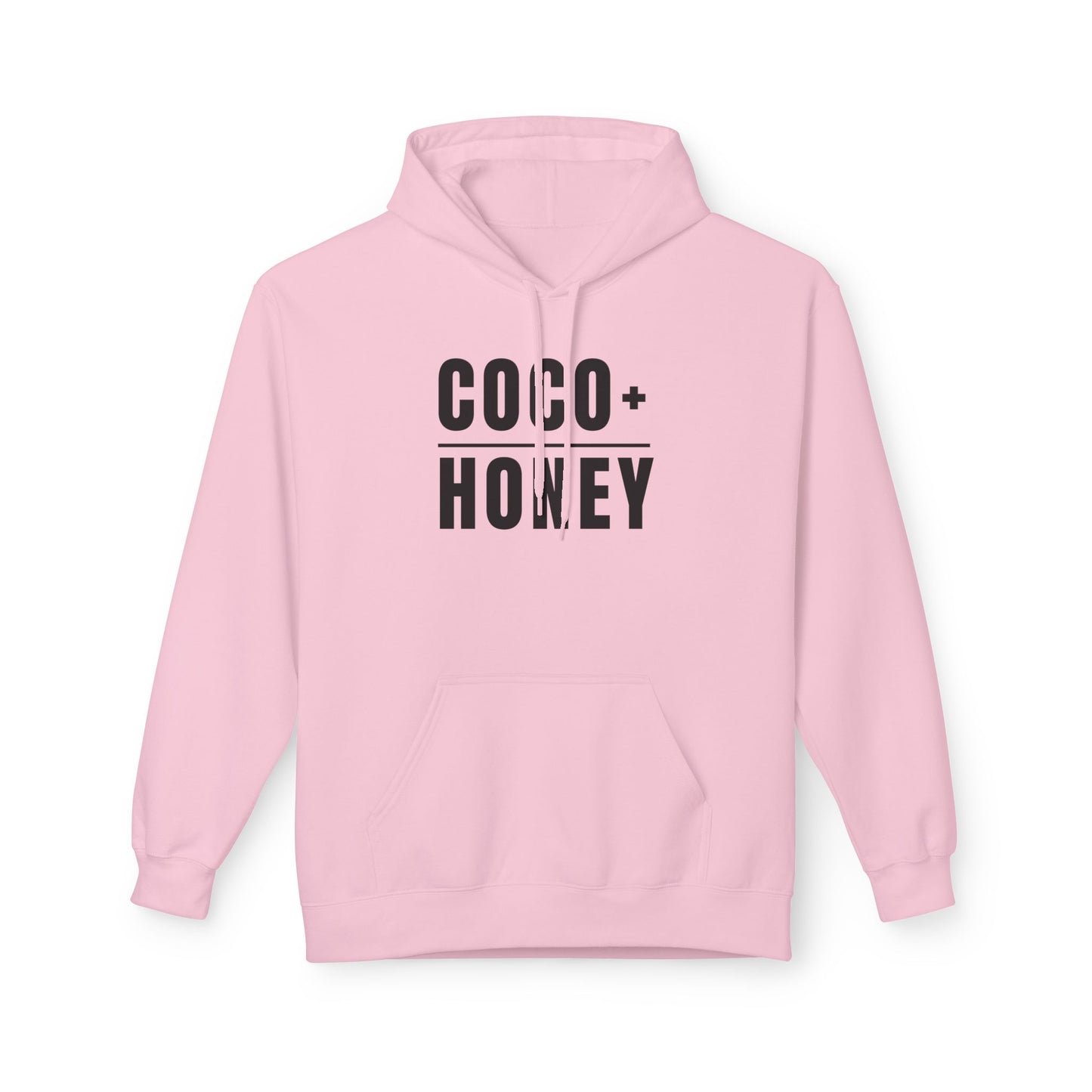 COCO + HONEY Signature Hoodie | Everyday It Girl Graphic Hoodie-Black