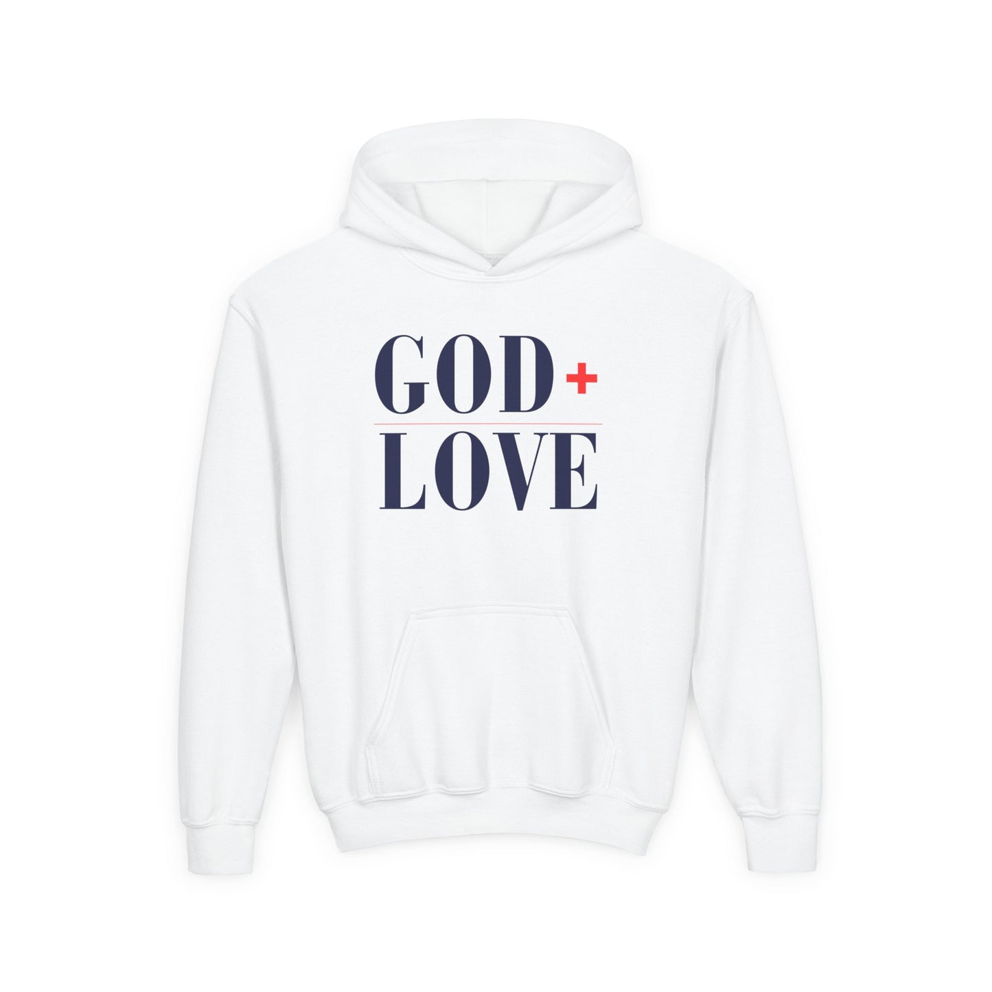 USA God Bless Love Statement Hoodie – YOUTH