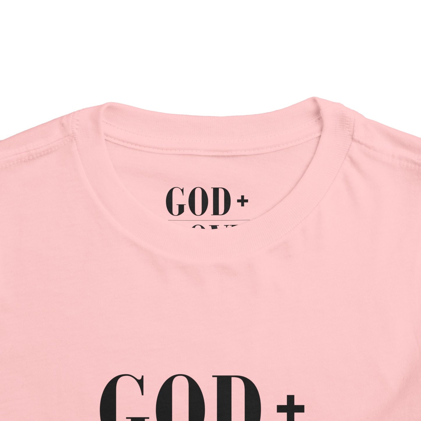 God + Love Statement Tee – Toddler
