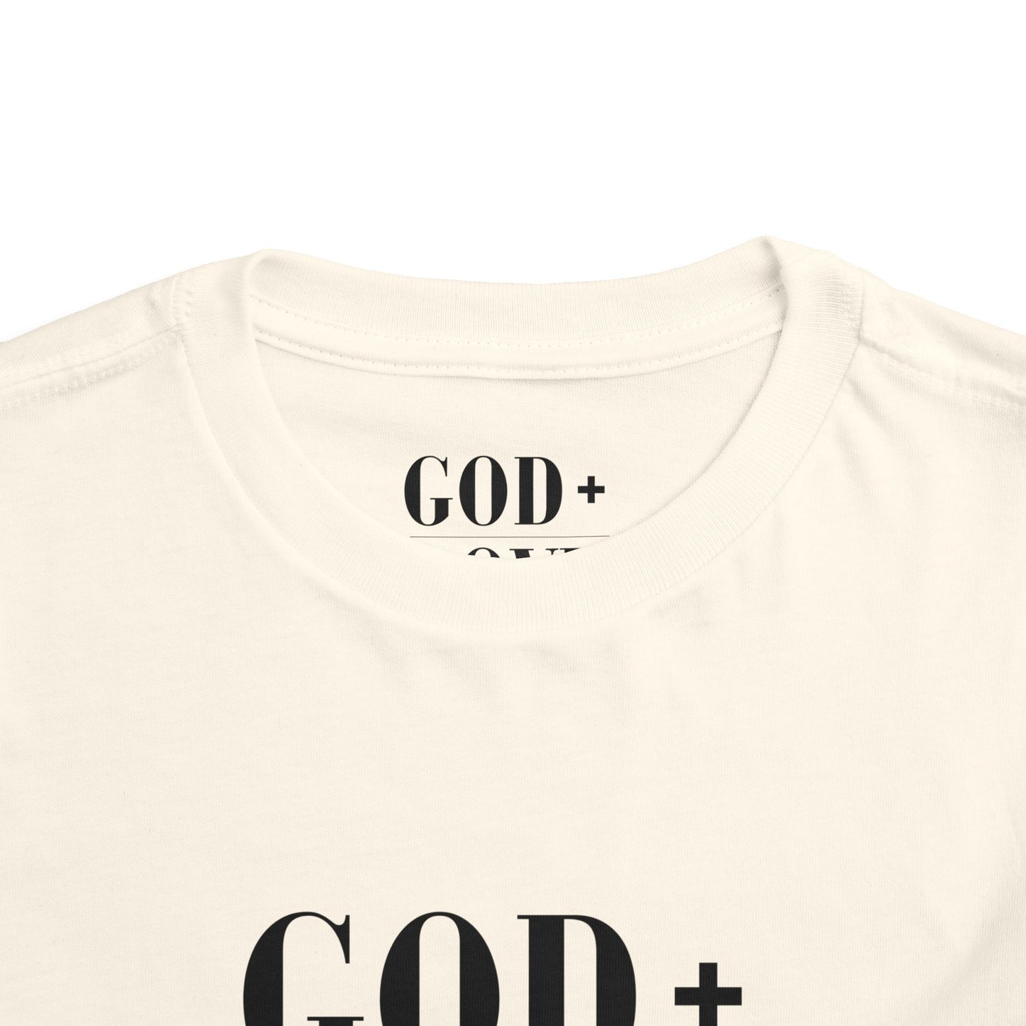 God + Love Statement Tee – Toddler